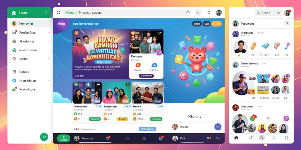 Momen seru dalam mode multiplayer dengan teman-teman.
